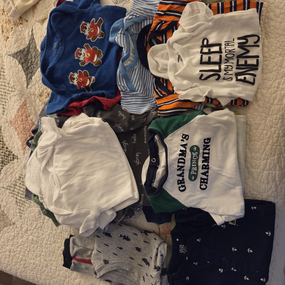 Assorted Baby Onesie Bundle(boys)